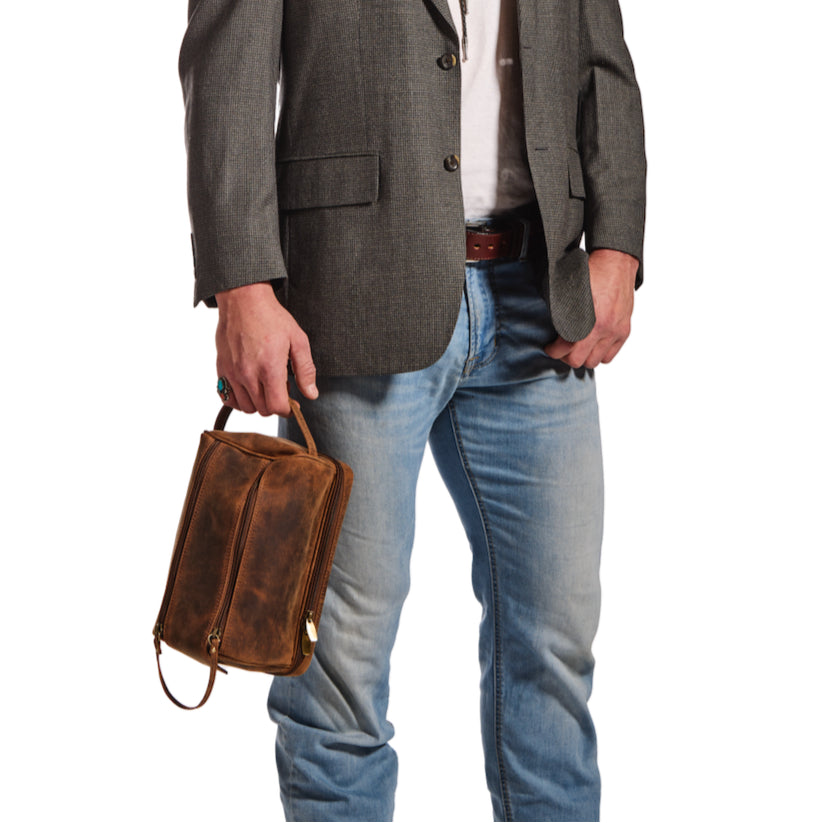 Men's Buffalo Toiletry Bag