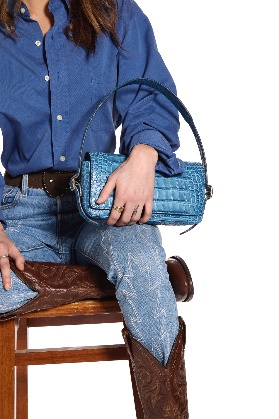 Morgan Italian Shoulder Bag