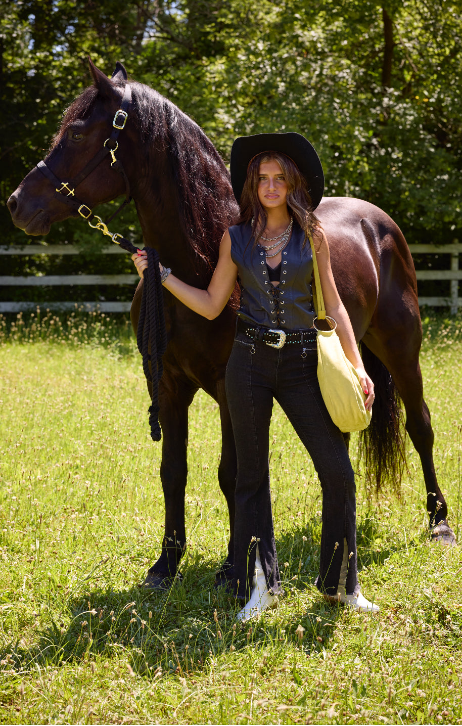 Gypsy Italian Suede Tote Bag