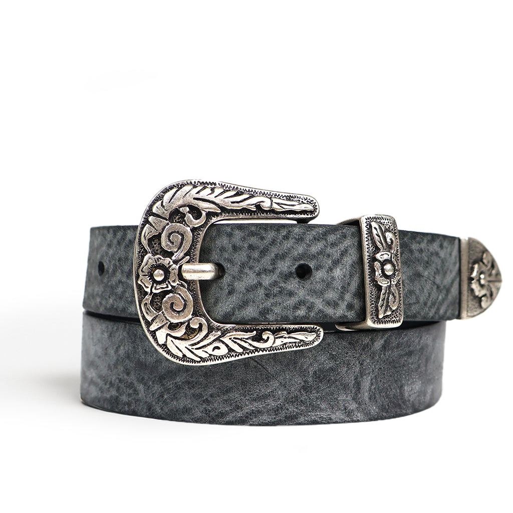 Women's Ericka Italian Leather Western Belt