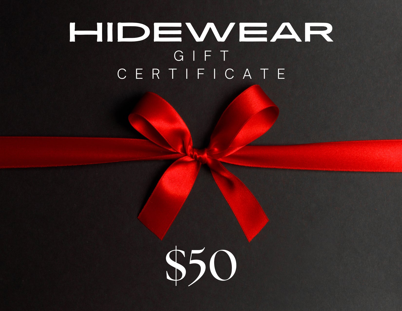 Hidewear Gift Card