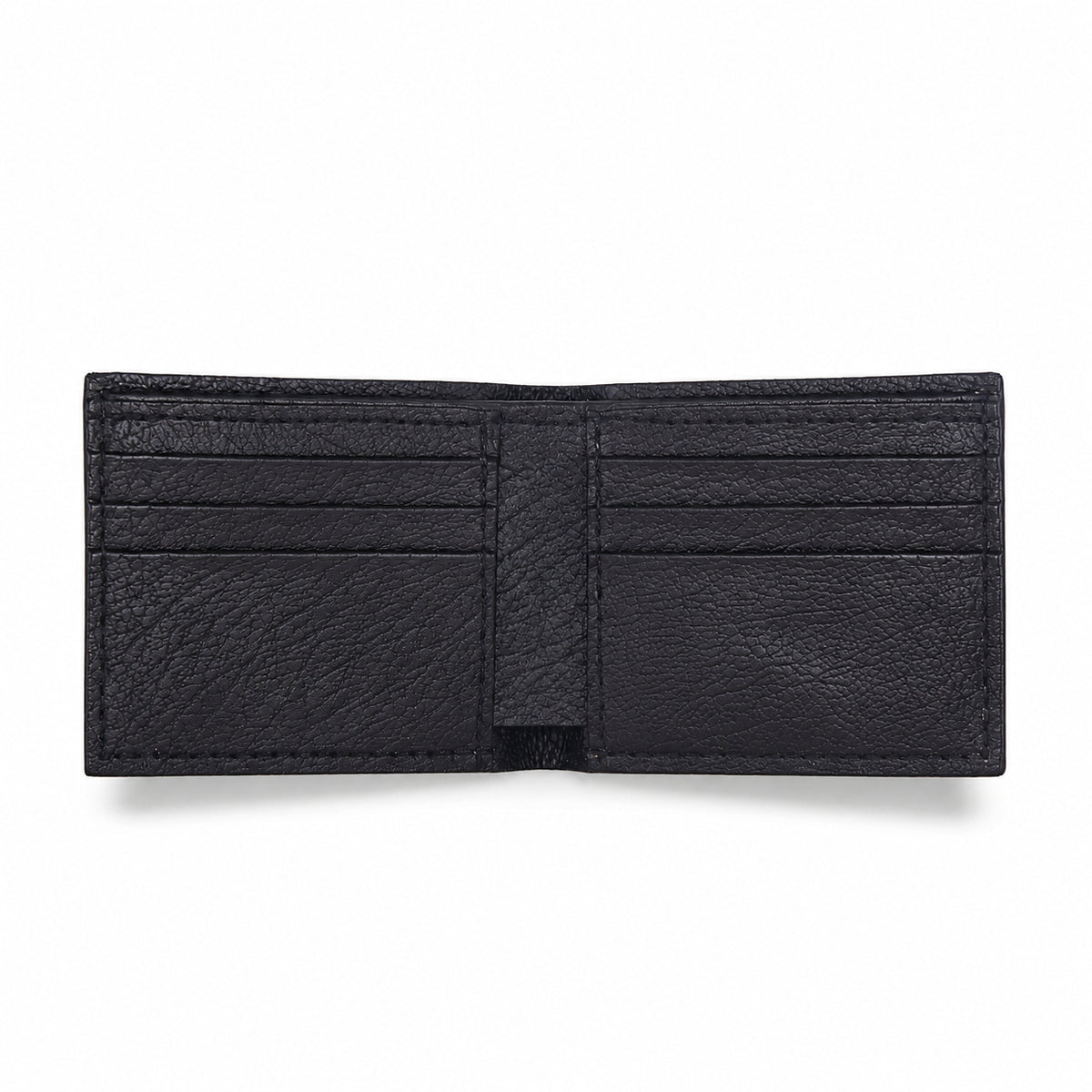 Matte Black Genuine Exotic Alligator Bifold