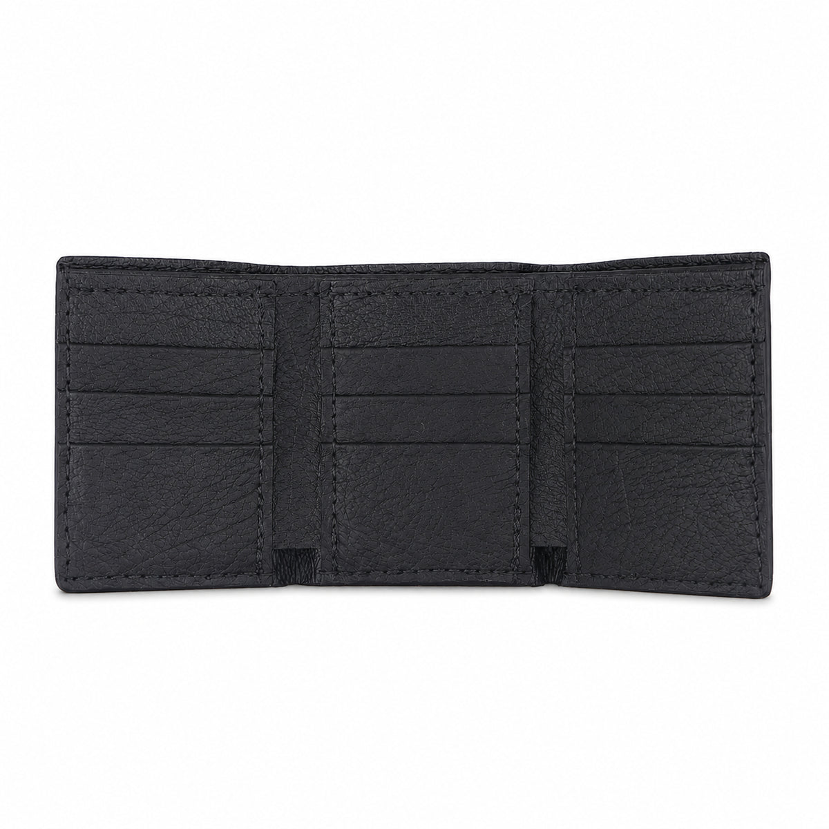 Matte Brown Genuine Exotic Alligator Trifold Wallet