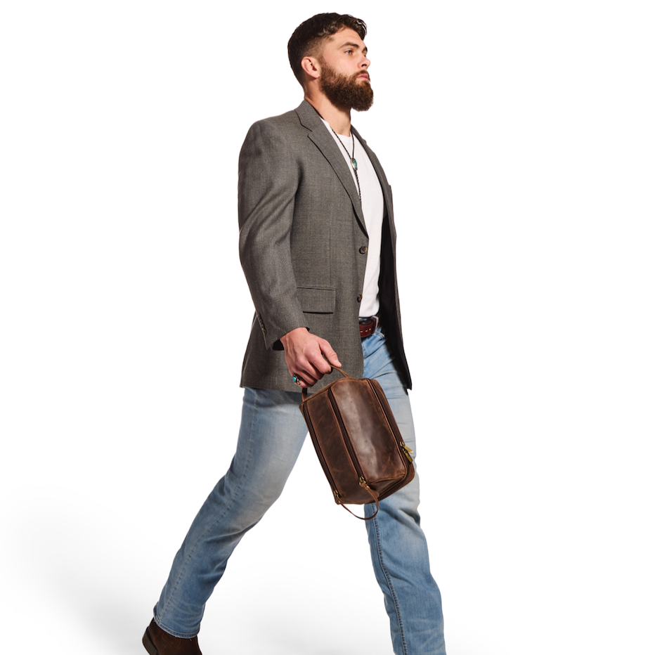 Men's Italian Toiletry Bag