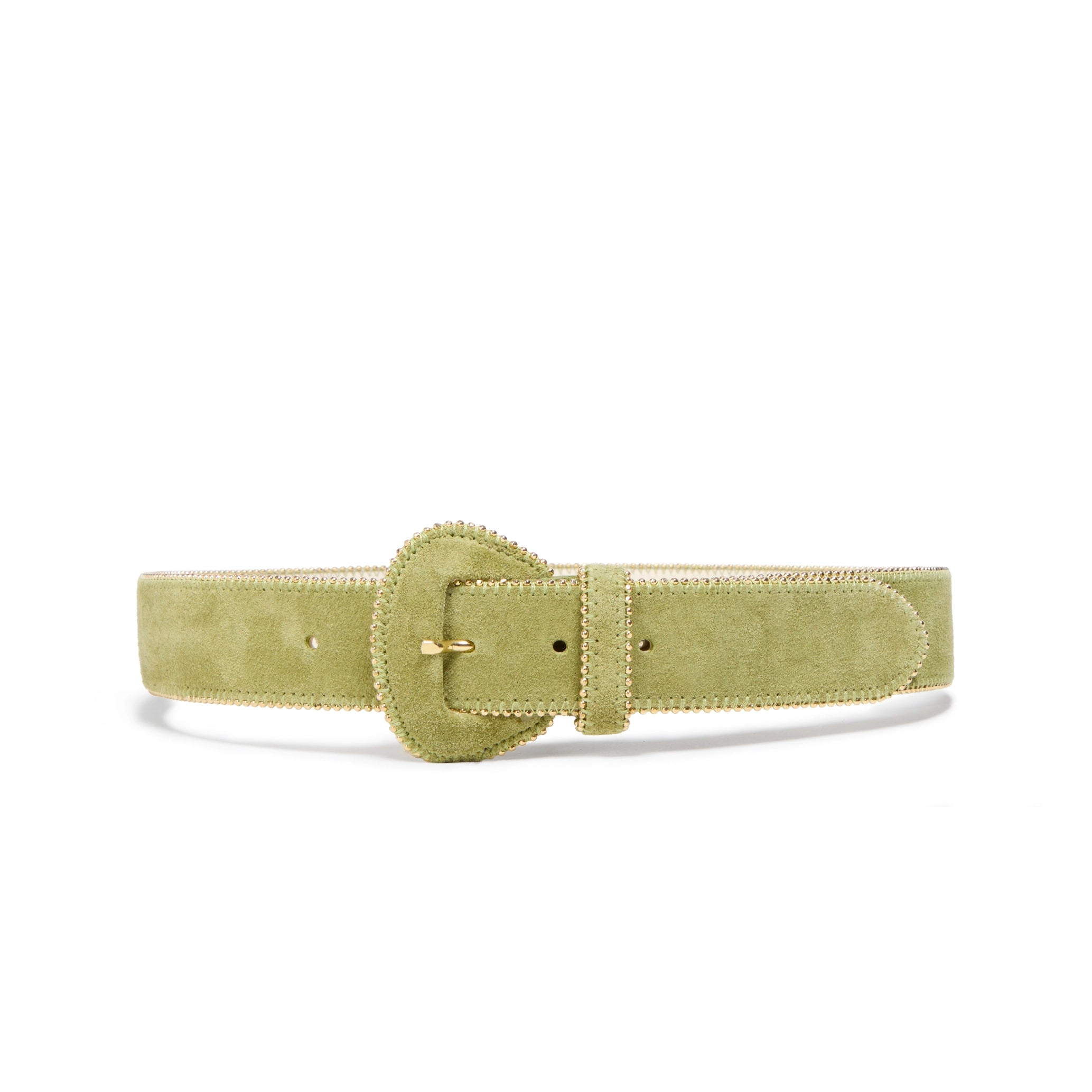 Women's Zip Up Cowgirl Italian Suede Belt