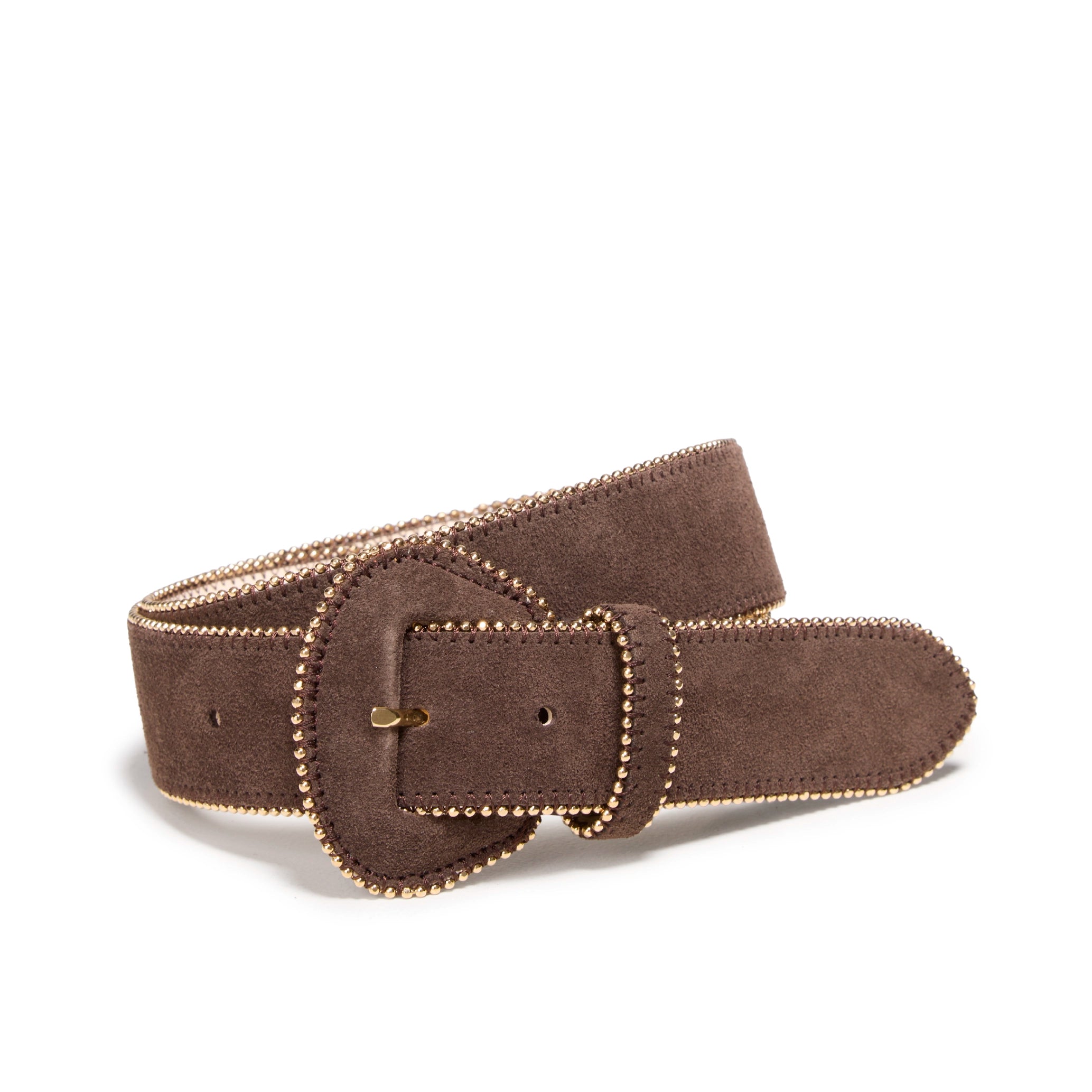 Women's Zip Up Cowgirl Italian Suede Belt