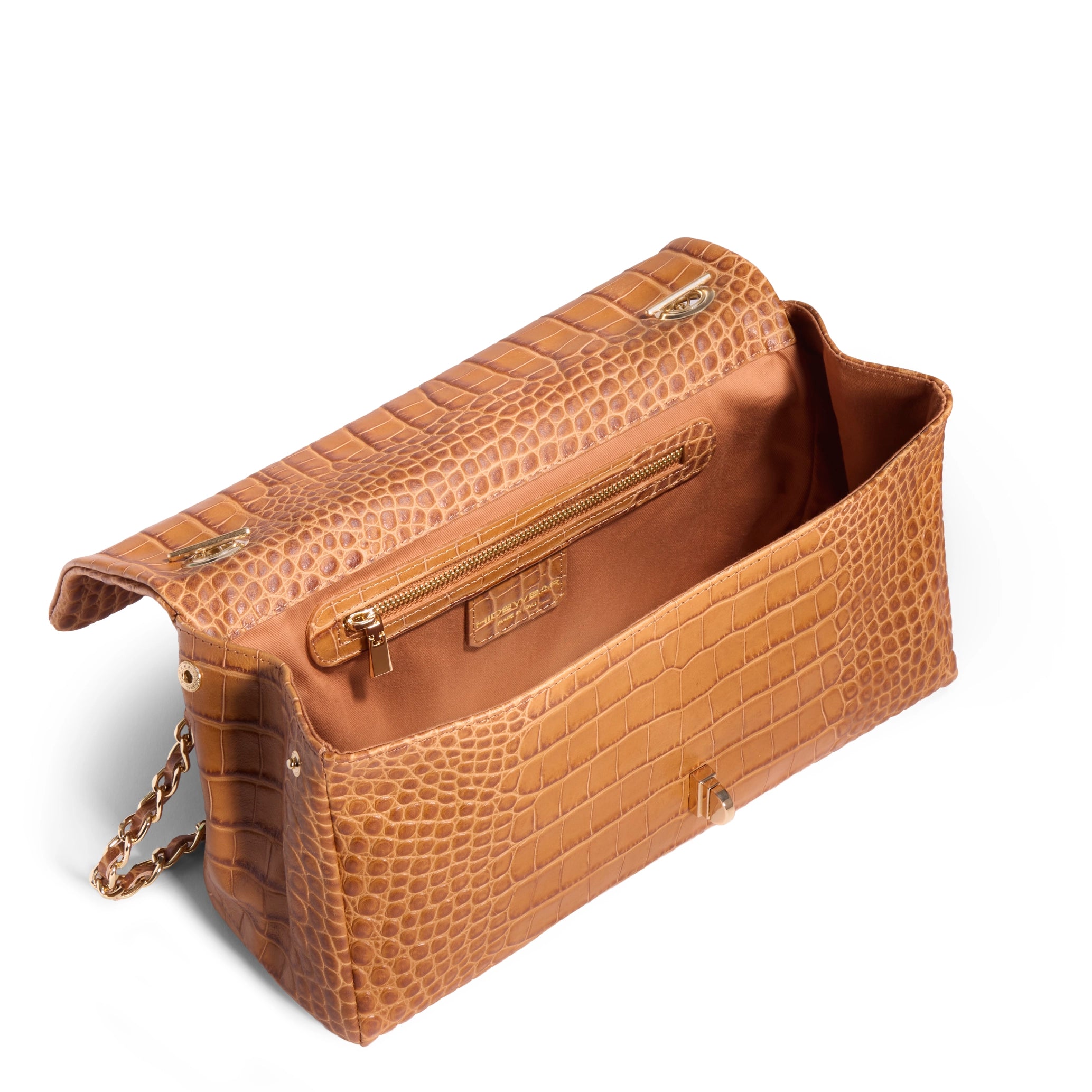 #color_tan | Italian flap bag