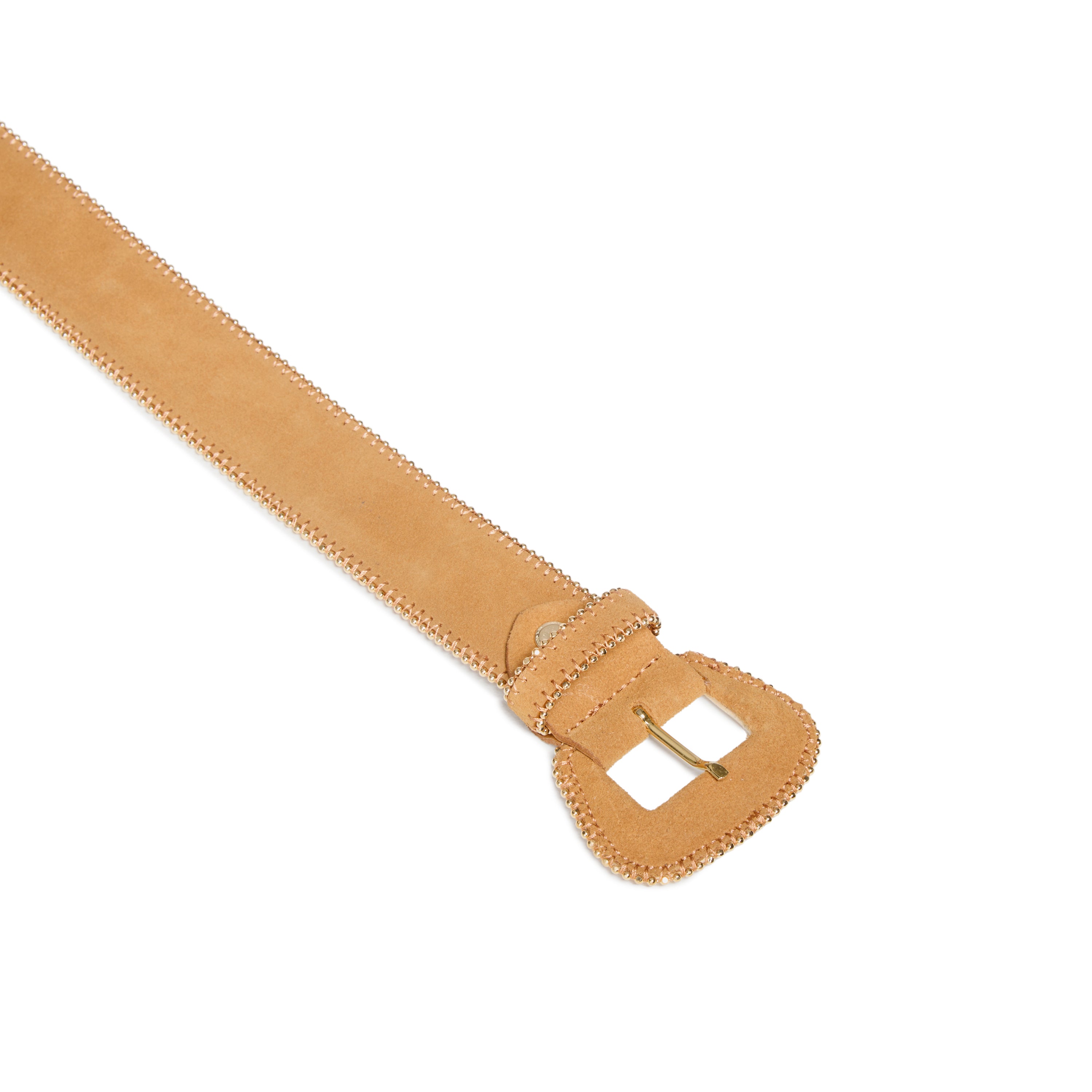 Women's Zip Up Cowgirl Italian Suede Belt