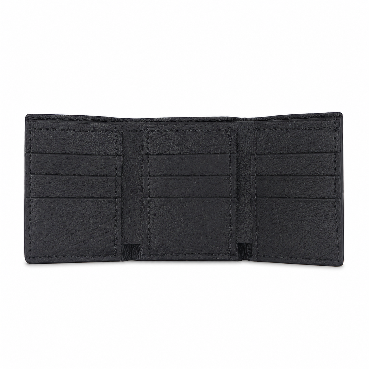 Matte Brown Genuine Exotic Alligator Trifold Wallet