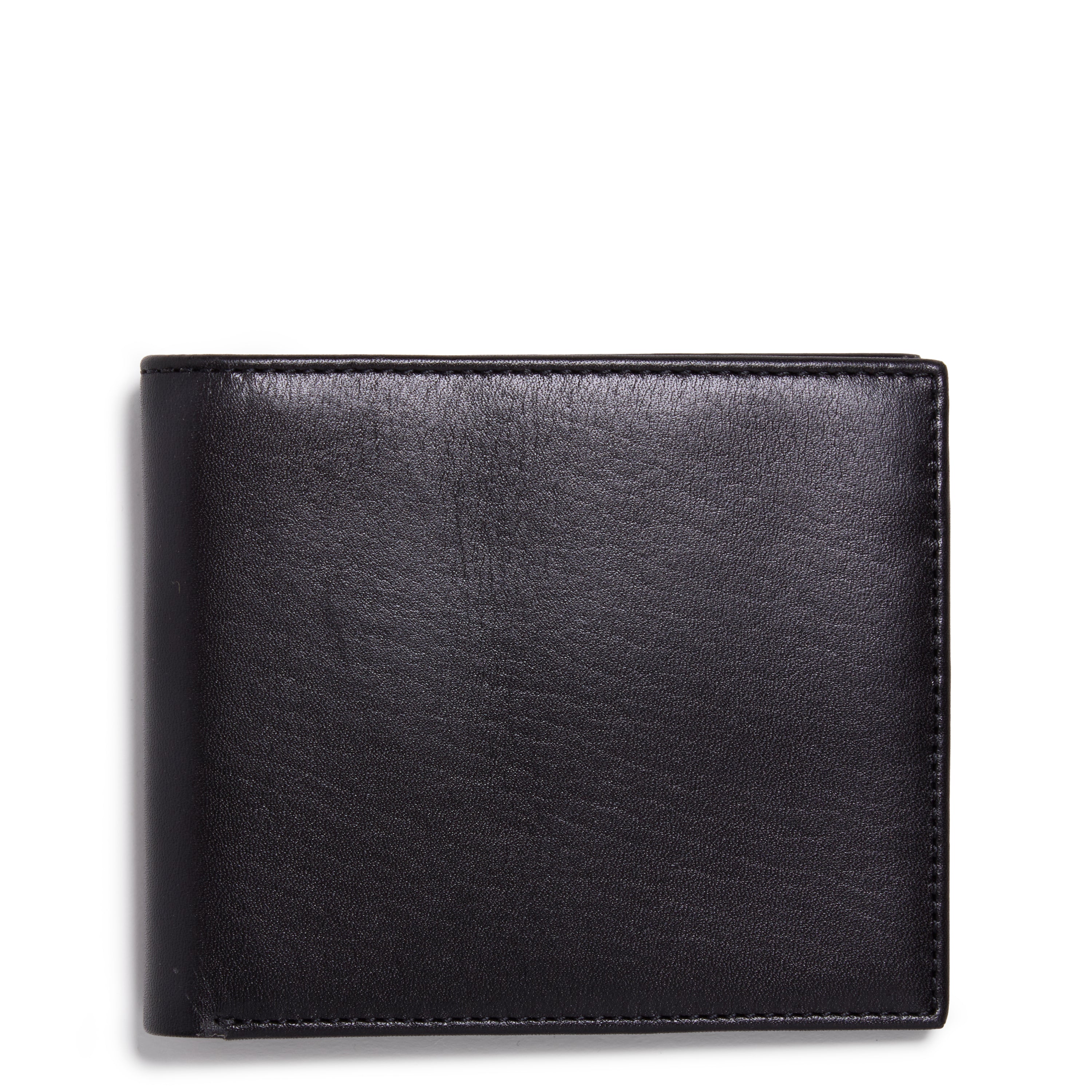 Men's Black Leather Toiletry Bag & Wallet Gift Set