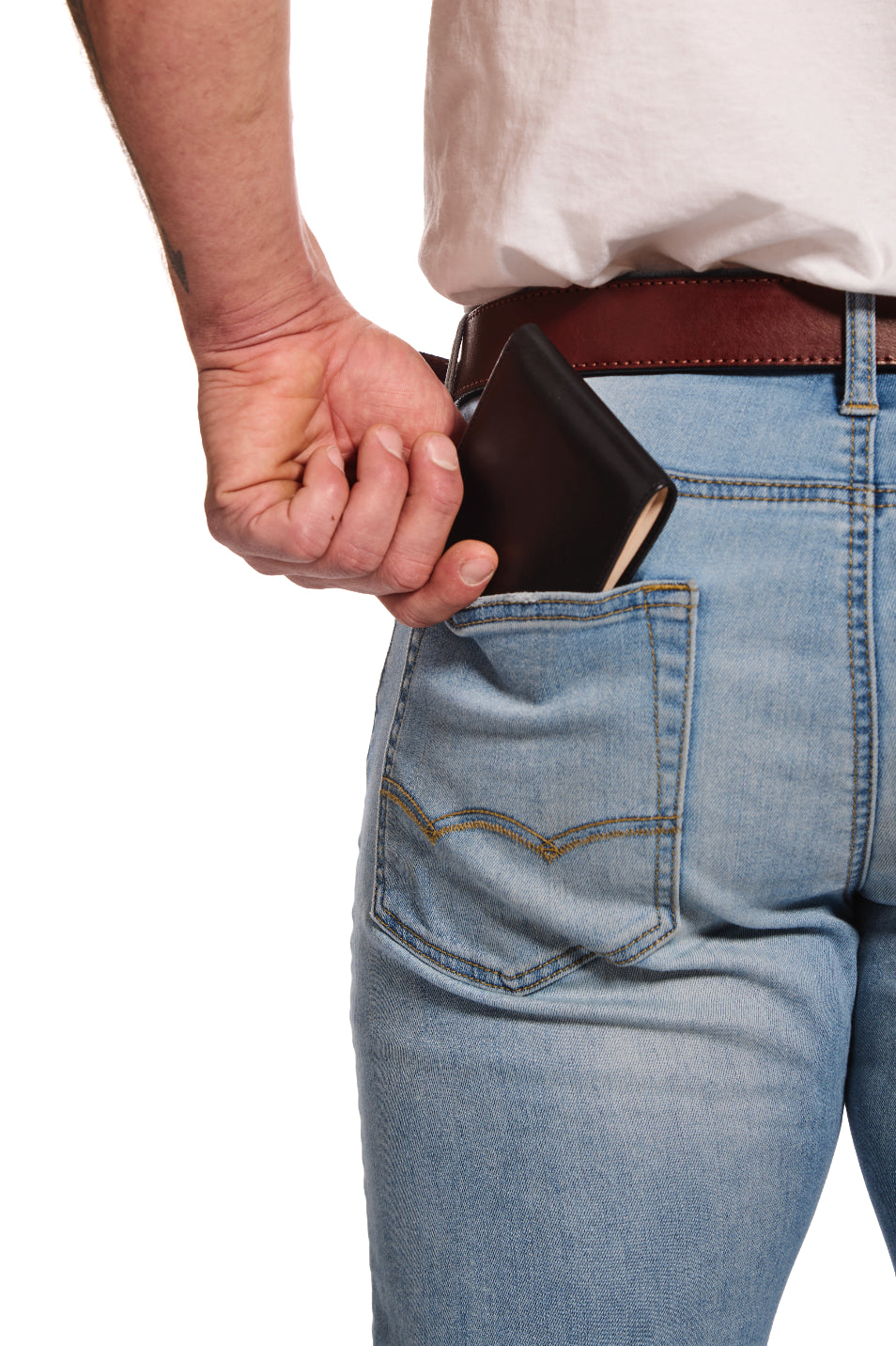 Men's Smooth Bifold Wallet