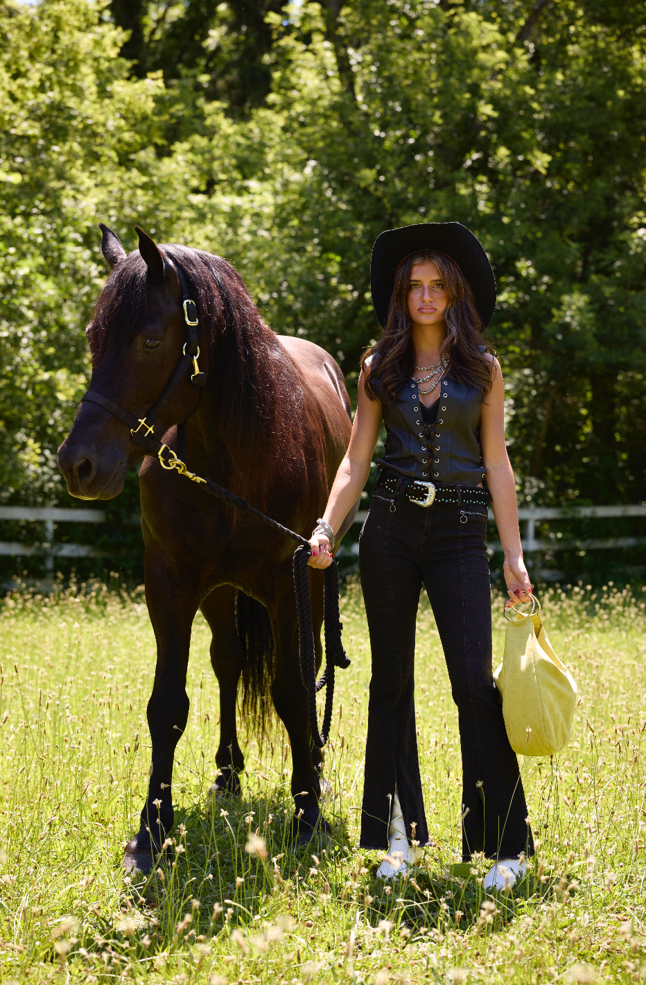 Gypsy Italian Suede Tote Bag