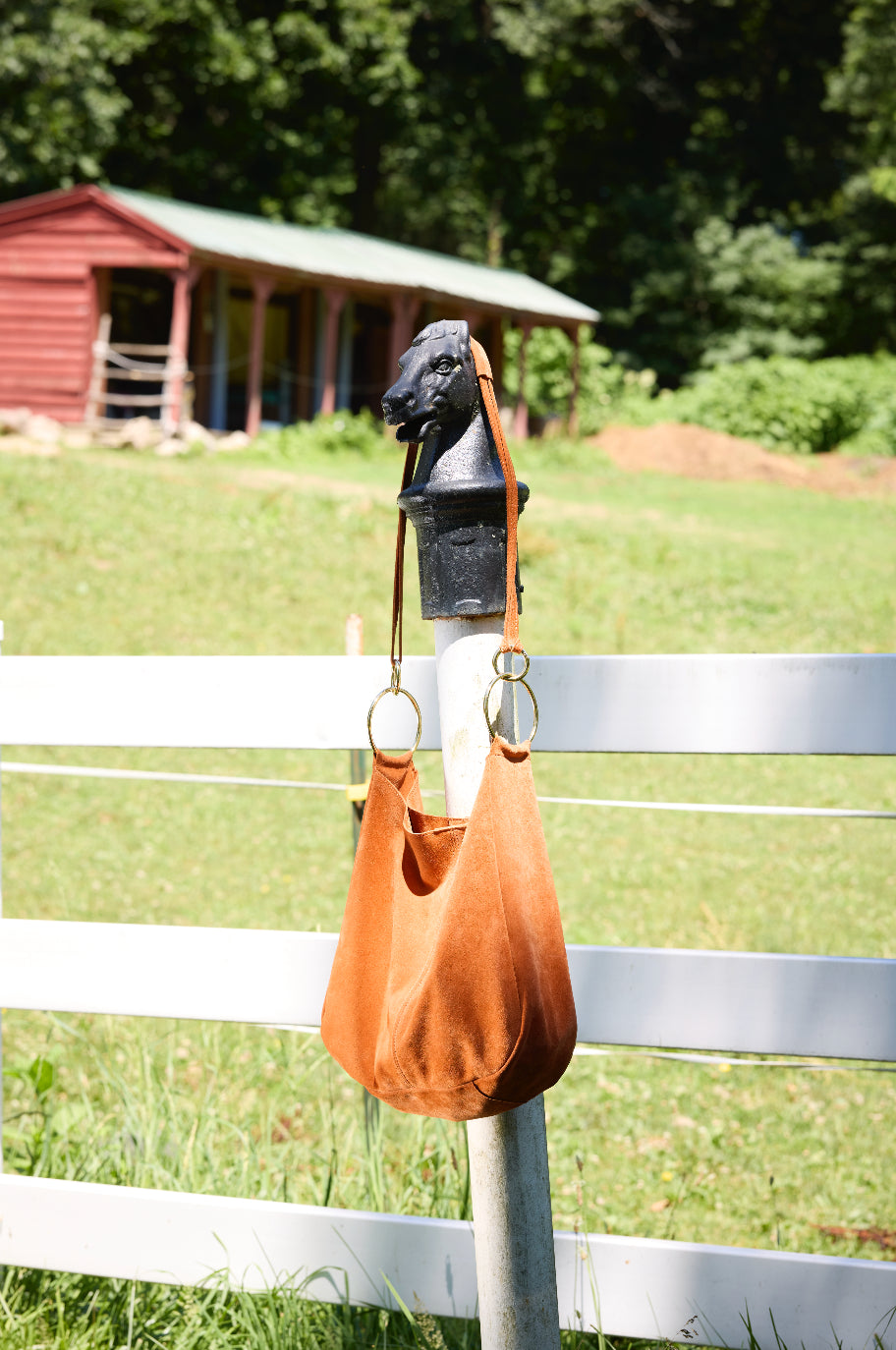 Gypsy Italian Suede Tote Bag