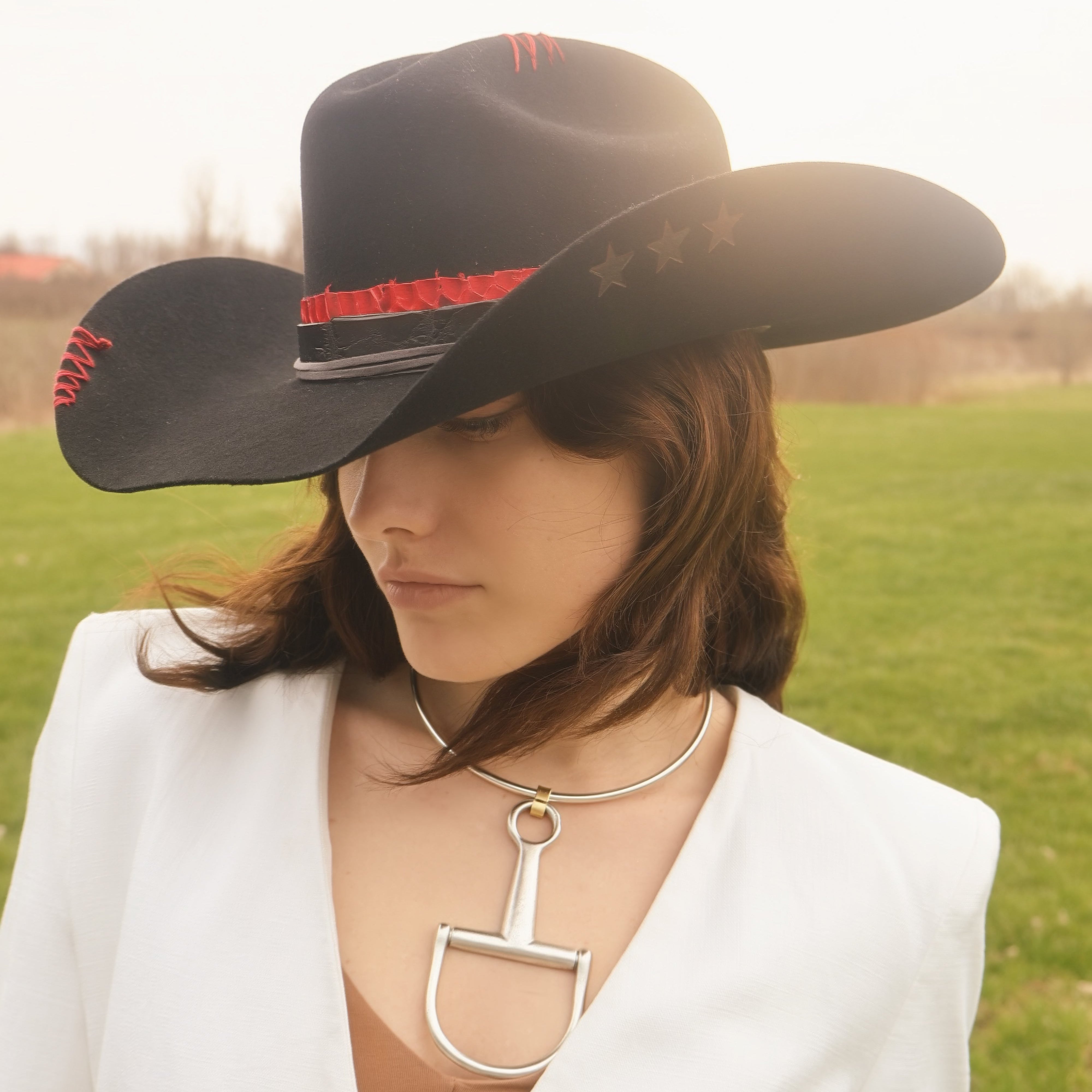 Queen of Hearts 10X Cowboy Hat