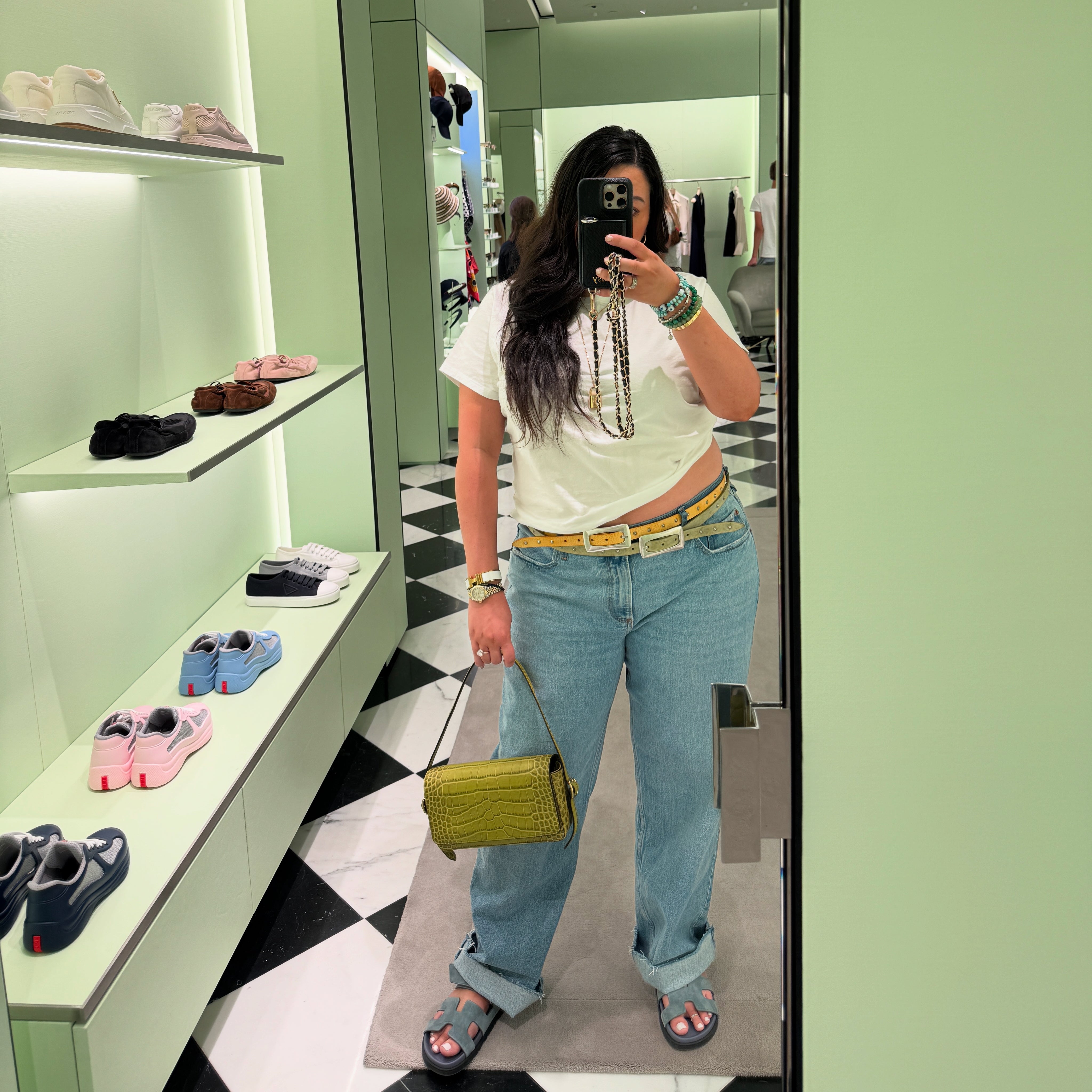 Women's Kyley Italian Leather Belt